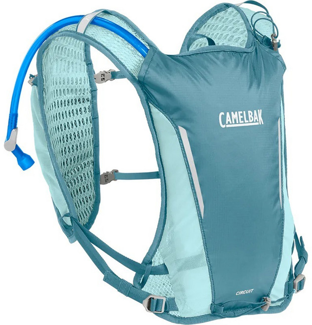 Camelbak Circuit 7 背負式馬拉松水袋背心 (附1.5L快拆水袋), 淺海藍, 1個