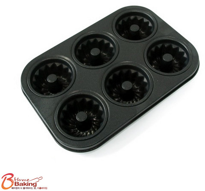 이홈베이킹 미니구겔호프 6구팬, 1개