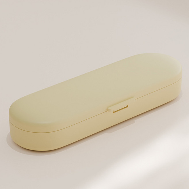 홈블리스마켓 미니 약통케이스 알약 보관통, 옐로우