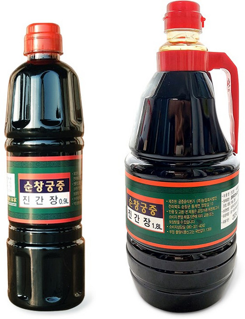 순창 궁중 국산콩메주 한식 진간장 화학제무첨가, 1개, 900ml