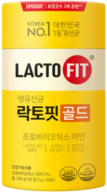 락토핏 골드, 100g, 1박스