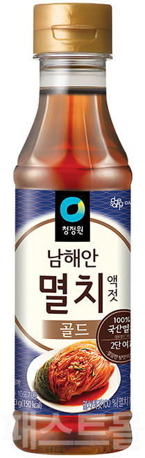 청정원 멸치 액젓 골드, 500g, 1개