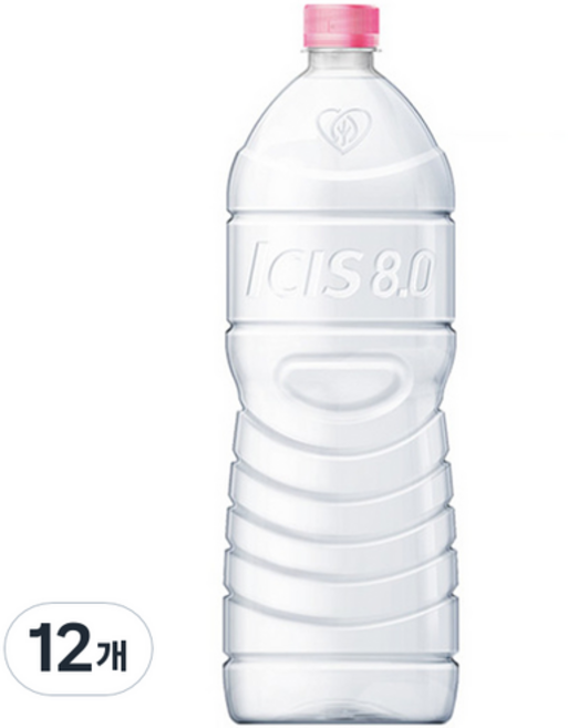 아이시스 ECO 생수 무라벨, 2L, 12개