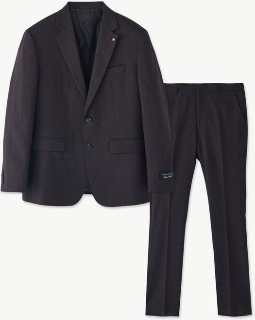 [STCO] 남성 ITALY FABIO 린넨&울 수트 세트 클래식핏 브라운