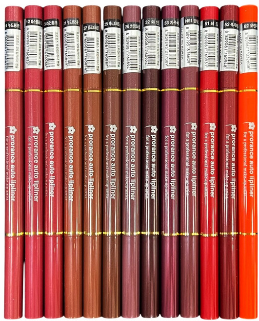 프로랑스 메이크업 오토 립라이너 펜슬 립펜슬, 52호 섹시레드, 1개