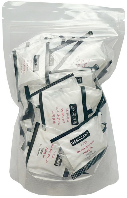 실리카겔 습기제거제 식품용 제습제 자체반응형, 3g, 50개