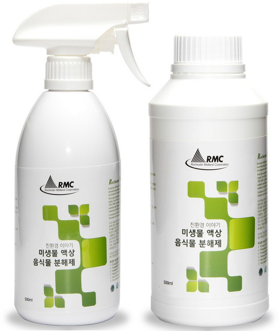 친환경미생물 음식물 분해제 악취해결 막힘방지 싱크대부착처리기 공용친환경제품 웰릭스 싱크리더한샘오큐 블랙홀싱크퓨어등, 1set(본품1개+스프레이 1개)