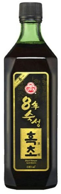 오뚜기 8년 숙성흑초 600ml X 1개