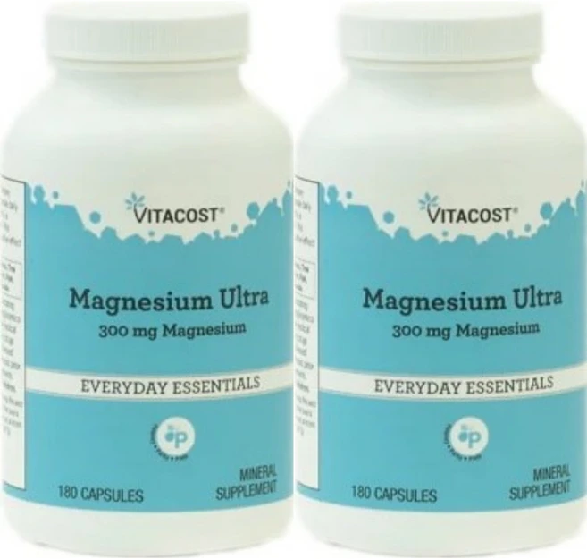 비타코스트 마그네슘 울트라 300mg, 180정, 2팩 - 쿠팡