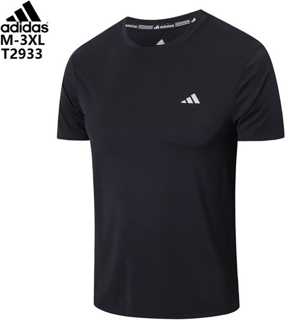 AD 男子新款時尚短袖圓領T恤 羽球休閒運動上衣