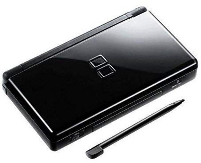 닌텐도 DS 라이트 휴대용 콘솔 블랙 리퍼비시