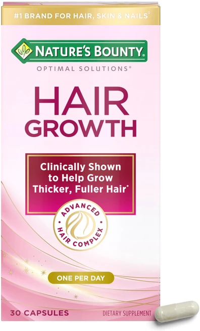 Hair Growth Supplement 헤어 그로우스 비오틴 아르기닌 실리콘 고급 헤어 컴플렉스, 1개, 30정 - 쿠팡