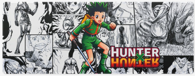 헌터헌터 극장판 키르아 히소카 마우스장패드 L 2XL 데스크매트, 03 헌터x헌터 L(800x300x4mm), 1개
