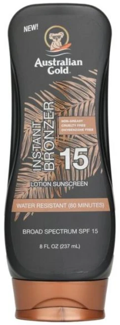 오스트레일리안 골드 썬케어 로션 브론저 SPF15 237ml, 1개 - 쿠팡