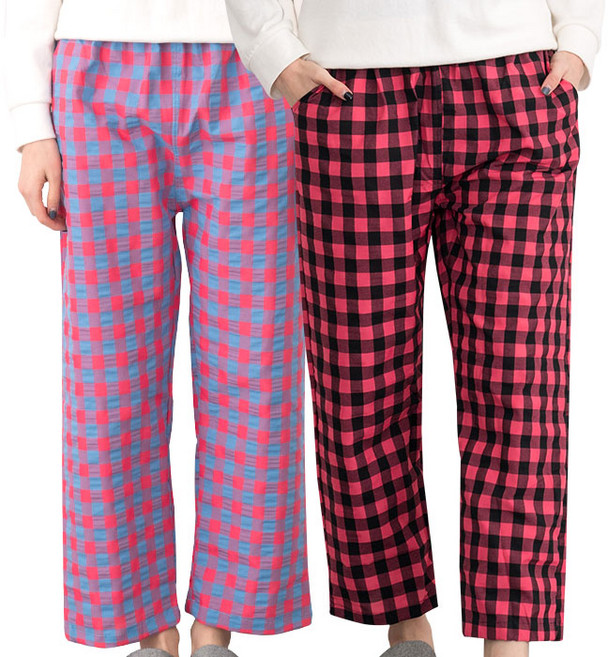 예스플러스 선염 9부 파자마 2P