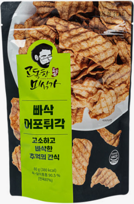 고독한미식가 빠삭어포튀각 80g 1개