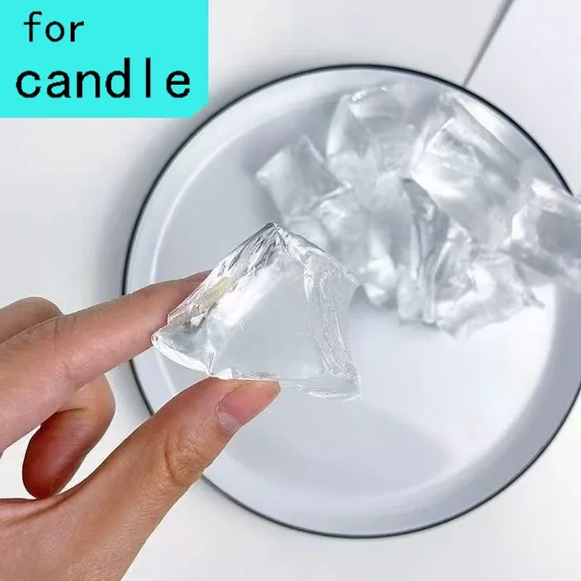 100G 젤리 왁스 도매 DIY 수제 향초 제작 재료 투명 왁스 원료 크리스탈 왁스 무연, 04 for candle  200g