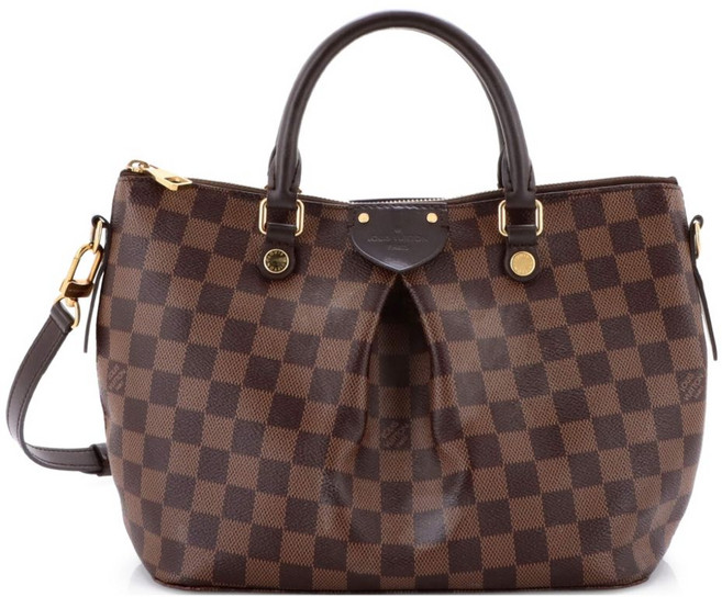 루이 비통 중고 시에나 핸드백 다미에 PM 사첼 백