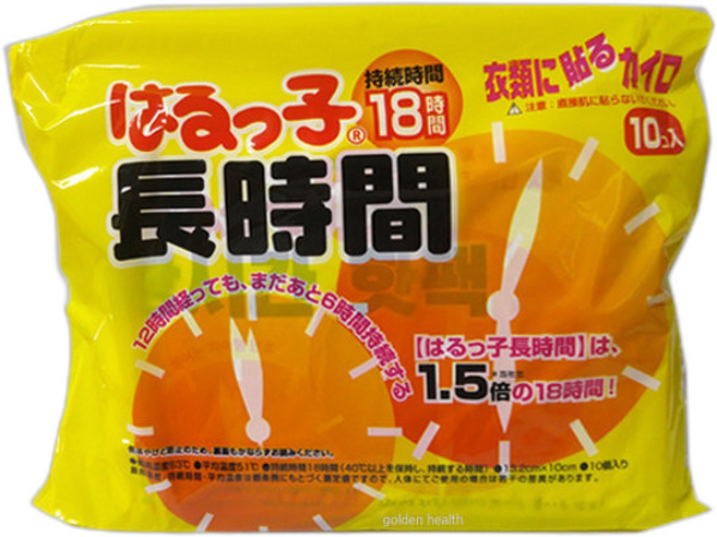 하루꼬 붙이는 장시간 핫팩 x/하루온팩, 10개
