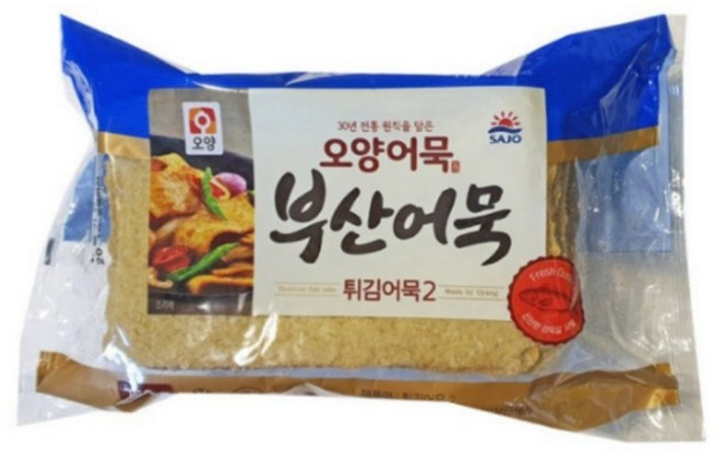 사조오양 부산어묵 튀김어묵 냉동, 750g, 8개