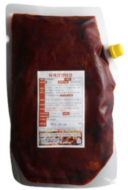 미미 육개장 양념소스 2kg 8봉 1박스, 8개