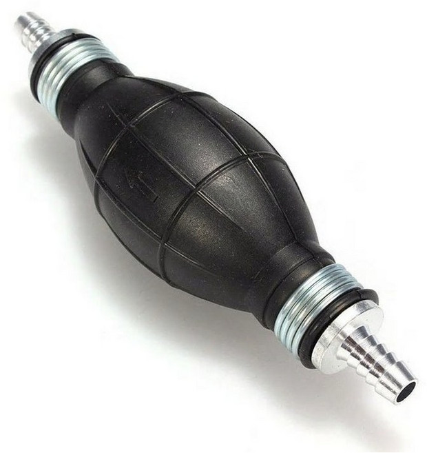 비엘스키 연료 펌프 라인 고무 알루미늄 프라이머 디젤 오일 가솔린 자동차 보트 해양, 10mm (H210883), 1개, 연료펌프