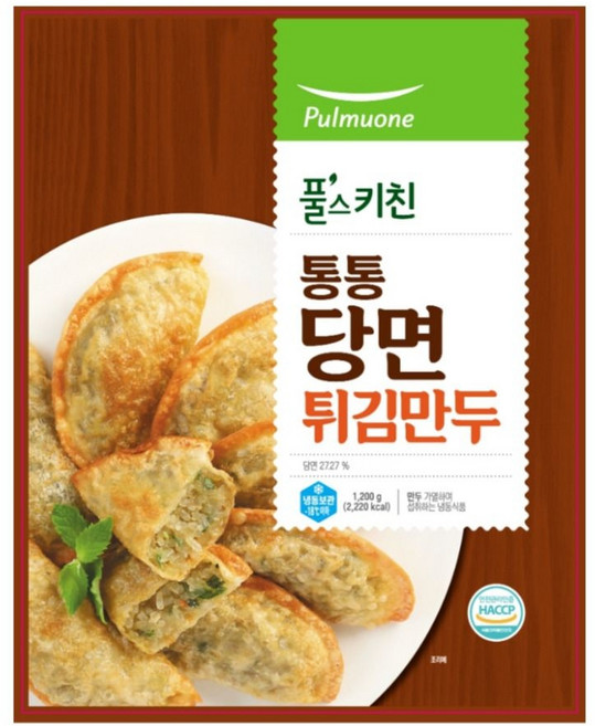 풀무원 통통 당면 튀김만두 1.2kg, 1