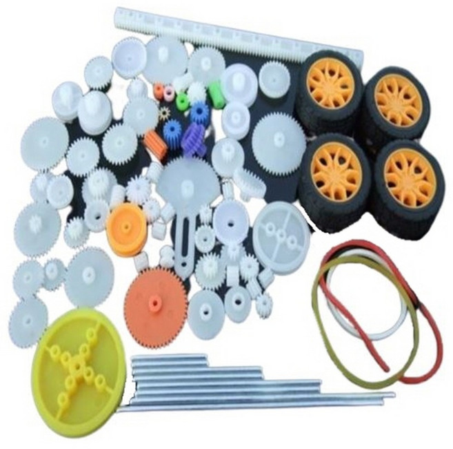 78종 플라스틱 기어 세트 플라스틱기어, 1개