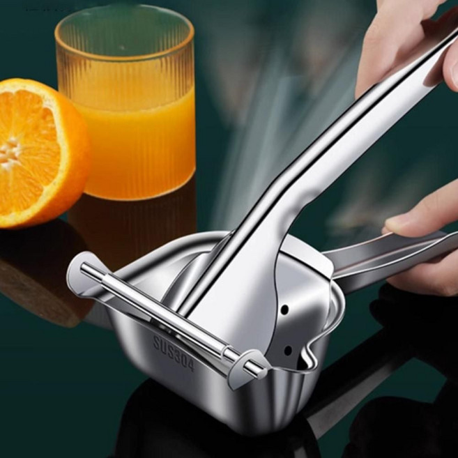 스텐304 레몬착즙기 수동 착즙기 과일 즙짜기 착즙기계 레몬즙기 레몬즙짜개 레몬즙짜기, 1개