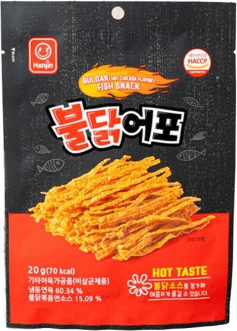 불닭 어포 20g, 1개