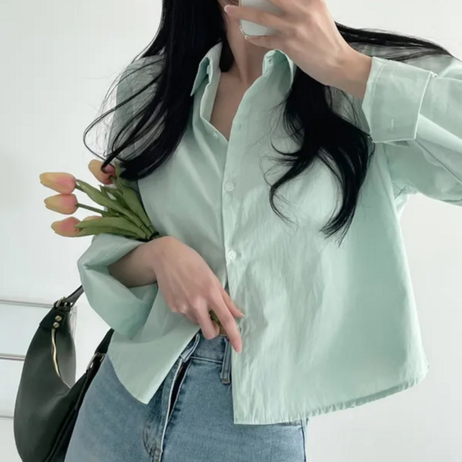 우니크 여성 블라우스 구김없는 링클프리 여성셔츠