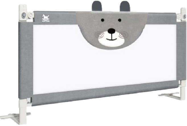 KIDS PARK 床邊護欄 檢驗合格, 亞麻灰210CM
