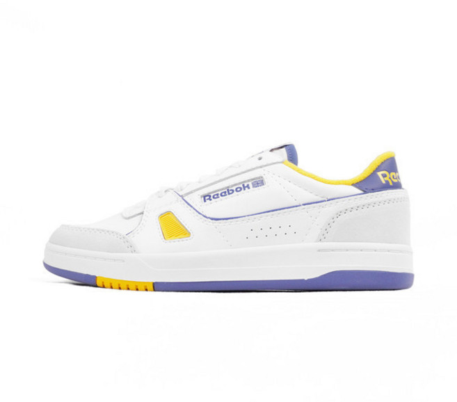 Reebok LT Court 男休閒運動復古網球鞋 低筒舒適穿搭 白藍黃