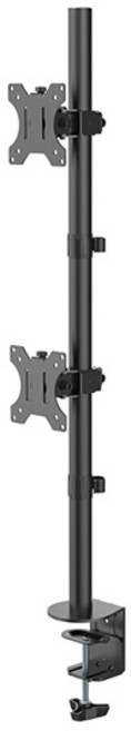 (아이존아이앤디) 클램프형 상하 듀얼 세로형 모니터 거치대 EZ M2-C110 (최대 32형), 상세참조, 1개