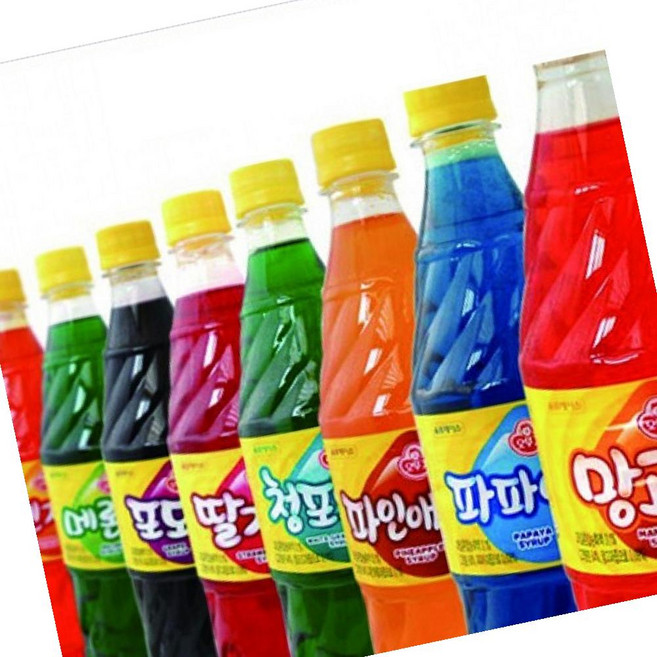 VDF 오뚜기 과일향 슬러시 시럽 오렌지향 1kg, 1개