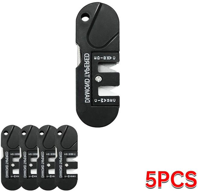 휴대용 숫돌 IN 카바이드 도구 다기능 텅스텐 강철 캠프 막대 야외 미니, Bla 5PCS