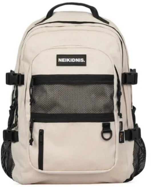NEIKIDNIS Absolute Backpack 後背包, 無抽繩款-奶茶色