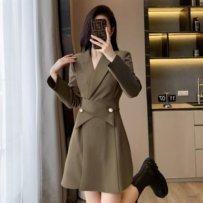 COSYEVNO 정장 원피스 슬림핏 캐주얼 면접 패션 여성 오피스룩 스커트