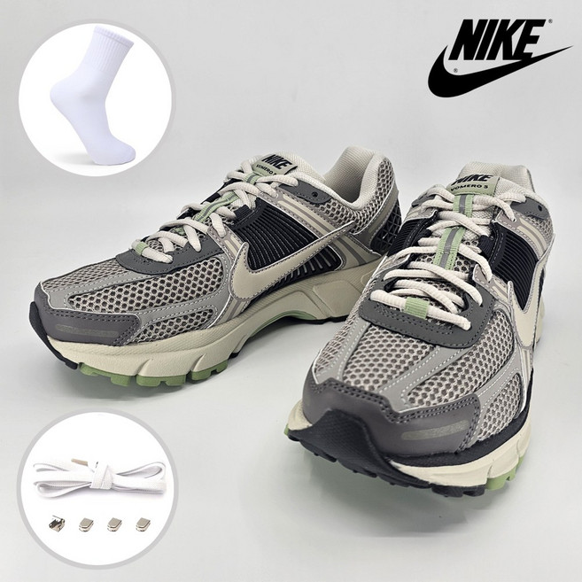 [국내 매장판] 나이키 줌 보메로5 플랫 퓨터 운동화 여성 런닝화 (아렉소나 추가 구성 사은품 양말 + 신발끈)