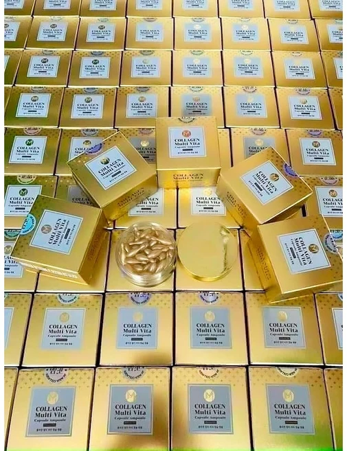 COLAGEN MUTI VITA 제이엠 콜라겐 멀티 비타캡슐 앰플 400mg 38캡슐미백 기능성화장품), ., 1개, 38캡슐 - 쿠팡
