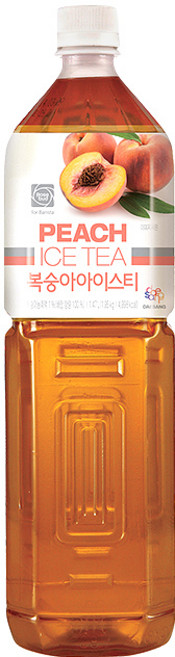 대상 로즈버드 복숭아 아이스티 베이스 1.47L, 1개