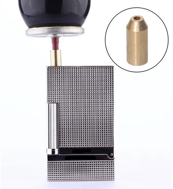 듀퐁라이터 황동주입구 듀퐁가스주입 듀퐁가스 듀퐁황동주입구1개, 1개, 황동주입구1개