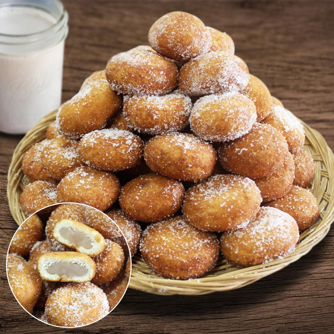 경주당제과 수제 생도넛 설탕가루 800g, 1개