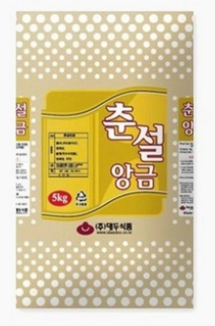 대두식품 춘설앙금57H 5kg, 1개