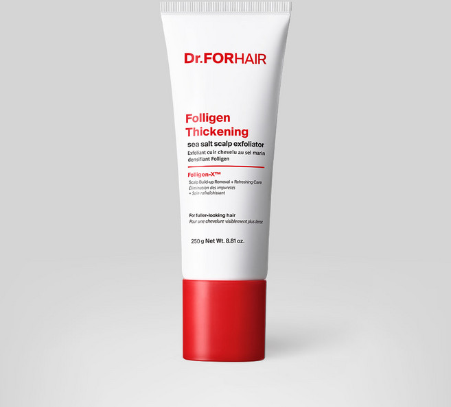 닥터포헤어 두피 비듬각질 스케일러 폴리젠 씨크닝 씨솔트 스칼프 엑스폴리에이터 250g, 1개