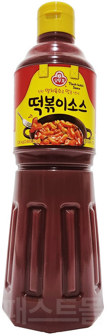 오뚜기 진한 멸치육수로 맛을 낸 떡볶이소스, 1.24kg, 1개