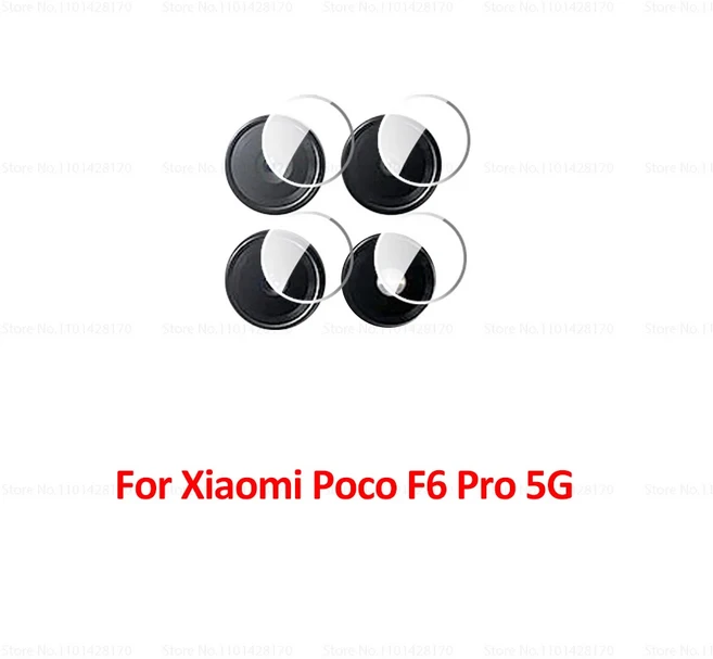 호환 Xiaomi Poco F6 M6 Pro 4G PocoX6 PocoF6 X6Pro M6Pro F6Pro HD 백 렌즈 필름 용 Poco X6 5G 렌즈 화, 01 3 Set, 03 For Poco F6 Pro 5G