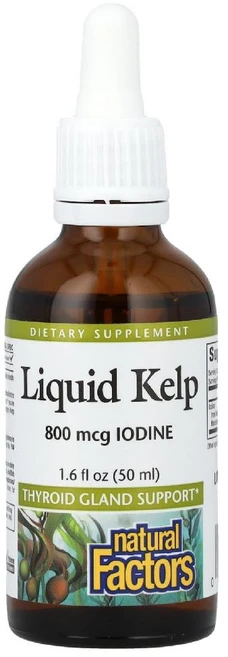 내추럴팩터스 켈프 800mcg 리퀴드 액상 드롭 스포이드 50ml - 쿠팡