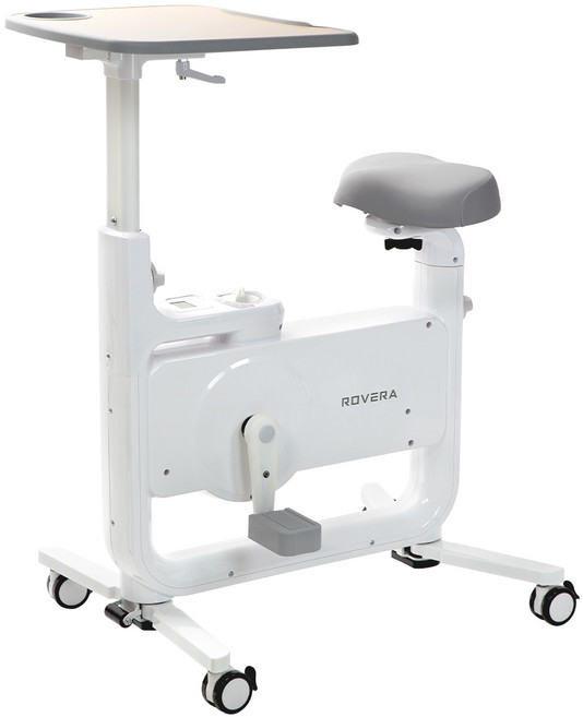 로베라 테이블 바이크 미니 실내 자전거 접이식 헬스 사이클, TB-300, 화이트 + 블랙