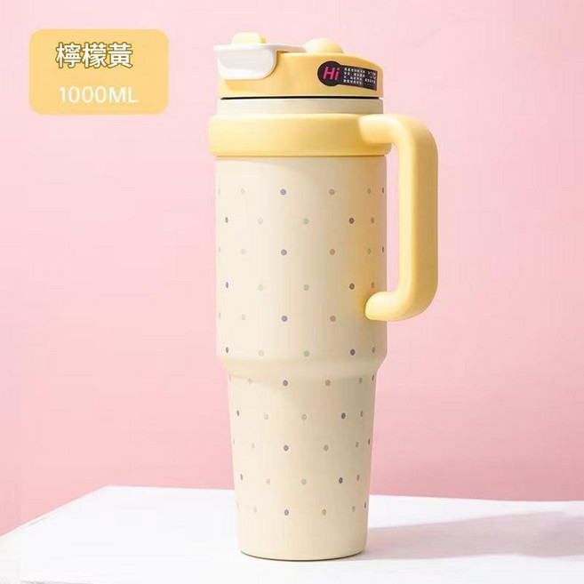 316保溫杯 900ML, 黃點點1000ml, 1套